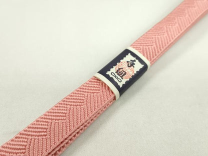 平和屋着物●和装小物　帯締め・帯揚げセット　青海波流水文　暈し　逸品　未使用　CAAX8179ju