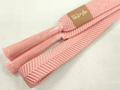 平和屋着物●和装小物　帯締め・帯揚げセット　青海波流水文　暈し　逸品　未使用　CAAX8179ju