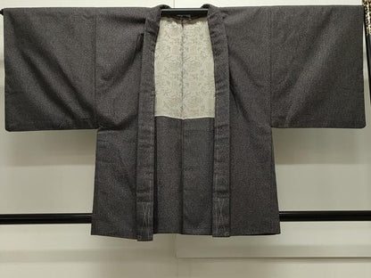 平和屋着物●男性　紬　アンサンブル　120亀甲　正絹　逸品　CAAX8538dy