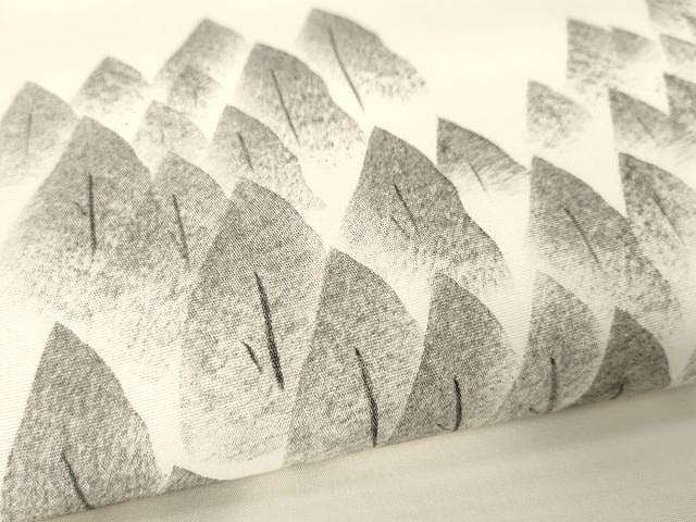 平和屋着物●塩瀬　太鼓柄袋帯　作家物　手描き　樹林文　正絹　逸品　CAAX9237yk