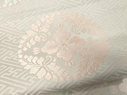平和屋着物●六通柄　本袋帯　唐織　菱花丸文　正絹　逸品　CAAX9261yk