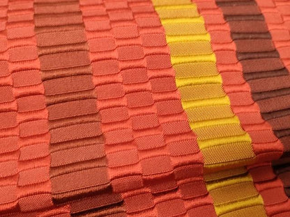 平和屋着物●極上　首里　ロートン織　道屯織　八寸名古屋帯　吉祥文　正絹　逸品　CAAX9298yk
