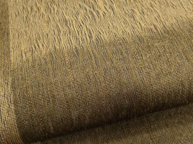 平和屋着物▽スリーシーズン 春夏秋 全通柄袋帯 市松文 金糸 正絹 逸品 CAAX9503yk