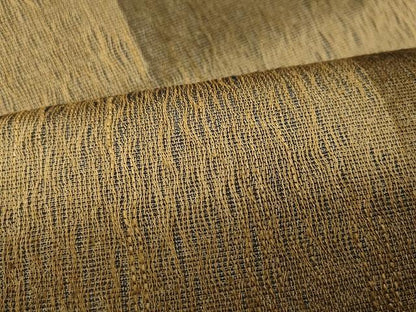 平和屋着物▽スリーシーズン 春夏秋 全通柄袋帯 市松文 金糸 正絹 逸品 CAAX9503yk