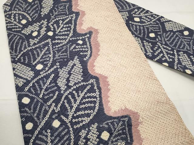 平和屋着物○名門 藤娘きぬたや・総絞り 九寸名古屋帯