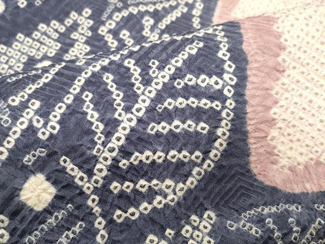 平和屋着物○名門 藤娘きぬたや・総絞り 九寸名古屋帯