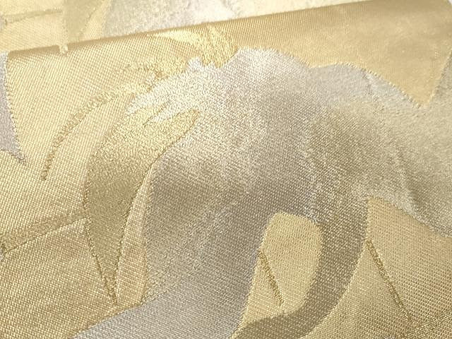 平和屋着物●西陣　川島織物　六通柄　本袋帯　群鶴文　金銀糸　正絹　逸品　CAAX9543yk