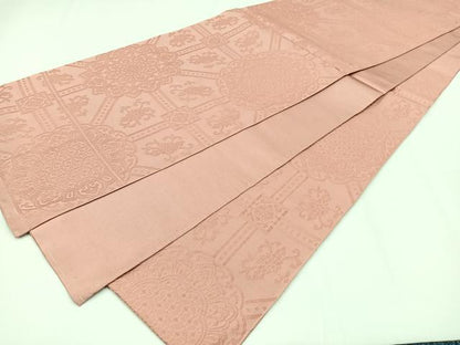 平和屋着物◎六通柄袋帯　正倉院花文　正絹　逸品　CAAX9790xe