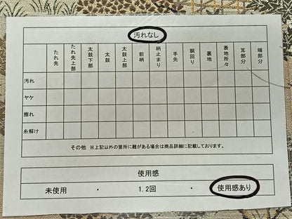 平和屋着物◎六通柄袋帯　風景文　金銀糸　正絹　逸品　CAAY0970qv
