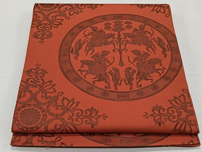 平和屋着物◎六通柄 本袋帯 狩猟文 正絹 逸品 CAAY1001qv