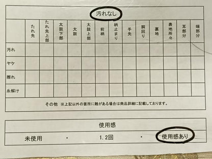 平和屋着物◎佐賀錦 六通柄袋帯 華宝 九百錦 金銀糸 正絹 逸品 CAAY1180qv