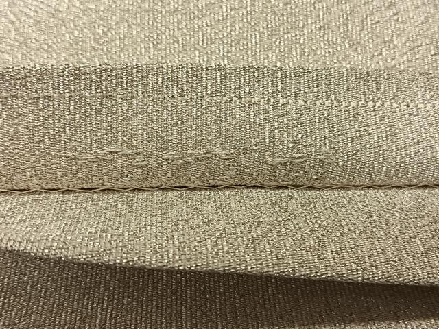 平和屋着物◎太鼓柄袋帯　作家物　綴れ　吉祥花文　金銀彩　正絹　逸品　CAAY1190qv