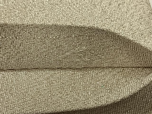 平和屋着物◎太鼓柄袋帯　作家物　綴れ　吉祥花文　金銀彩　正絹　逸品　CAAY1190qv