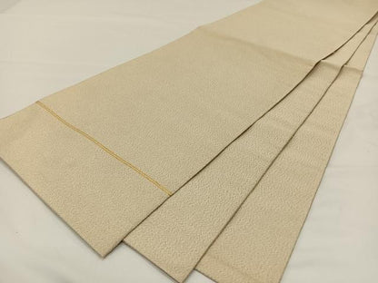 平和屋着物◎全通柄袋帯 霞文 金糸 正絹 逸品 CAAY1200qv