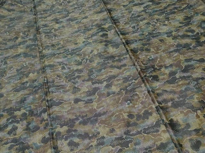 平和屋着物■上質な紬　雲重ね文様　正絹　逸品　CAAY1302ev