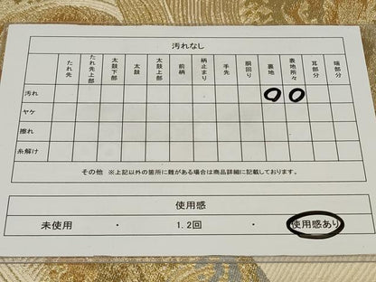 平和屋着物◎六通柄袋帯　立波文　金銀糸　正絹　逸品　CAAY2165in