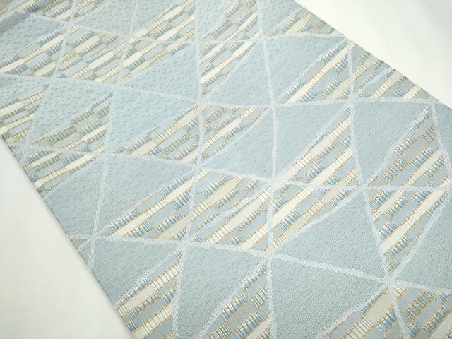 平和屋着物●両面　全通柄袋帯　抽象文　正絹　逸品　CAAY2429hy
