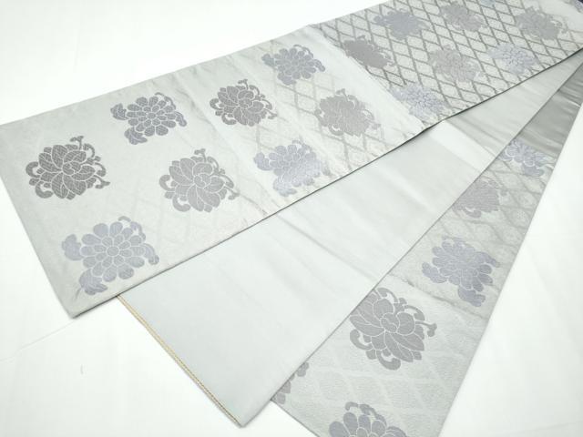 平和屋着物●六通柄袋帯 唐織 連華錦 正絹 逸品 CAAY2435hy