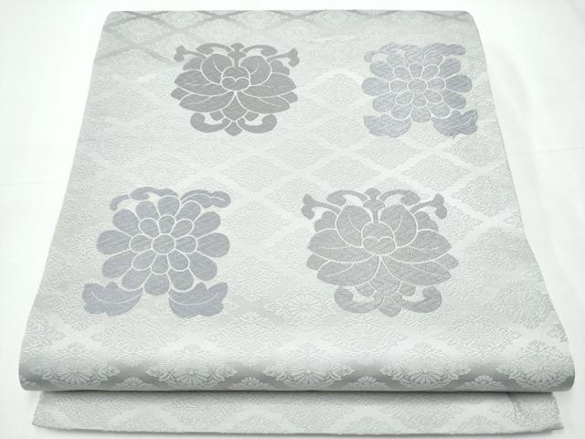 平和屋着物●六通柄袋帯 唐織 連華錦 正絹 逸品 CAAY2435hy