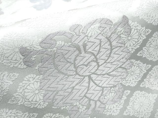 平和屋着物●六通柄袋帯 唐織 連華錦 正絹 逸品 CAAY2435hy