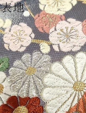 平和屋着物●六通柄袋帯 唐織 百花能衣文 金銀糸 正絹 逸品 CAAY2439hy