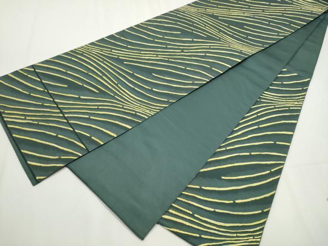 平和屋着物●六通柄 本袋帯 抽象文 正絹 逸品 CAAY2517hy
