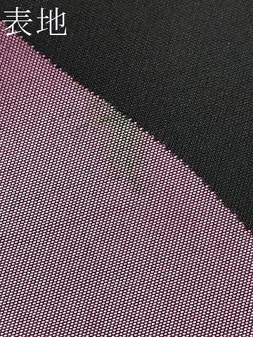 平和屋着物●六通柄袋帯　縦枠文　黒地　正絹　逸品　CAAY2603hy