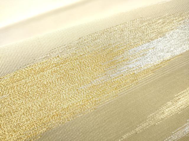 平和屋着物○名門 浅田綴 爪掻き本綴れ 八寸名古屋帯 霞