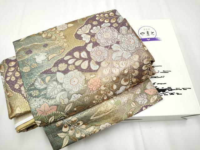 平和屋着物●ワンタッチつけ帯　辻が花　やまと誂製　箱付き　正絹　逸品　CAAY2657hy