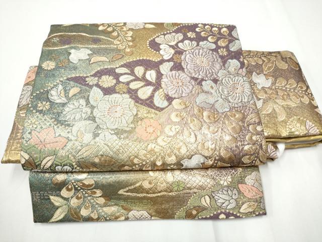 平和屋着物●ワンタッチつけ帯　辻が花　やまと誂製　箱付き　正絹　逸品　CAAY2657hy