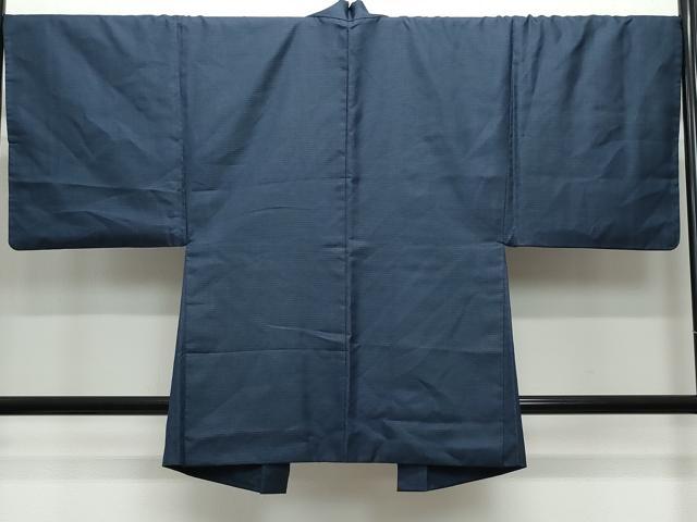 平和屋着物●男性　紬　アンサンブル　100亀甲　正絹　逸品　CAAY2801vf