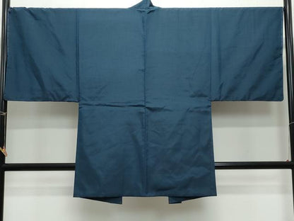 平和屋着物●男性 紬 アンサンブル 褐返色 正絹 逸品 未使用 CAAY2802vf