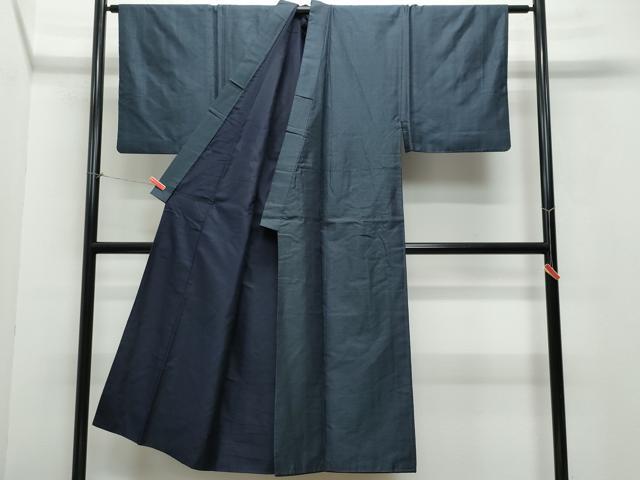 平和屋着物●男性 紬 アンサンブル 吉祥文 正絹 逸品 CAAY2804vf