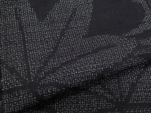 平和屋着物●結城紬 80亀甲 竜田川 正絹 逸品 CAAY2815vf