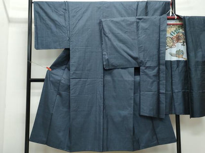 平和屋着物●男性　本場大島紬　アンサンブル　100亀甲　総詰め　正絹　逸品　CAAY2830vf