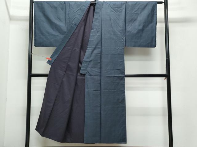 平和屋着物●男性　本場大島紬　アンサンブル　100亀甲　総詰め　正絹　逸品　CAAY2830vf