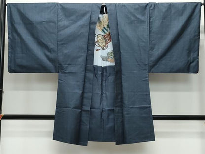 平和屋着物●男性　本場大島紬　アンサンブル　100亀甲　総詰め　正絹　逸品　CAAY2830vf