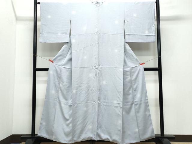 平和屋着物●上質な小紋 御召縮緬 蛍暈し 正絹 逸品 CAAY2869vf