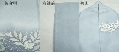 平和屋着物●越後十日町の一流染匠 桐屋・翠山工房 訪問着 辻が花 暈し染め 正絹 逸品 CAAY2887vf