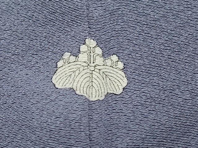 平和屋着物●ファッションデザイナー 花井幸子 色無地 鳩羽色 正絹 逸品 CAAY2914vf