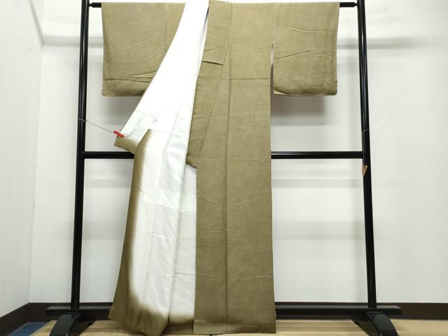 平和屋着物●江戸小紋　作家物　鮫小紋柄　銀座おおぎ屋扱い　正絹　逸品　CAAY2948vf