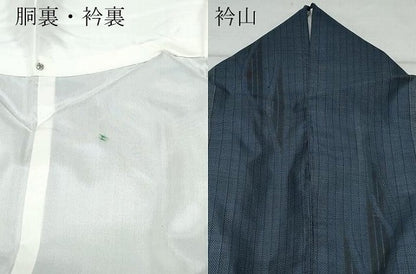平和屋着物●本場大島紬 9マルキ 吉祥文 正絹 逸品 CAAY2981vf