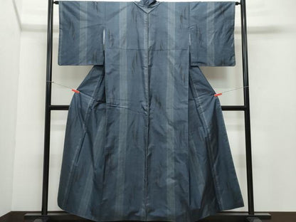 平和屋着物●本場大島紬 9マルキ 吉祥文 正絹 逸品 CAAY2981vf