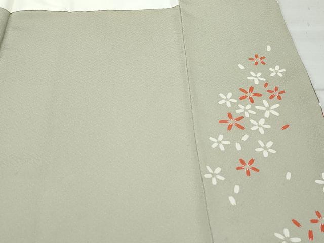 平和屋着物●訪問着 吉祥花文 金銀彩 正絹 逸品 CAAY2988vf