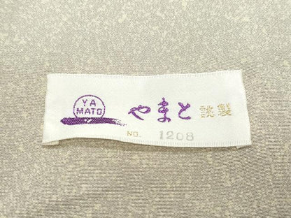 平和屋着物●訪問着　花籠文　金彩　鬼しぼ縮緬　やまと誂製　正絹　逸品　CAAY2994vf