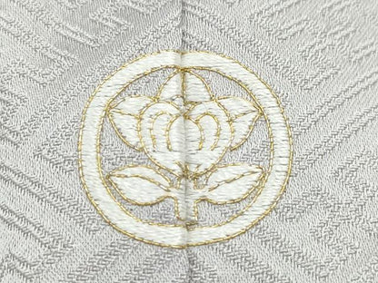 平和屋着物●創業460年・千總 訪問着 駒刺繍 貝合わせ宝尽くし草花文 金彩 伊勢丹扱い 正絹 逸品 CAAY2998vf