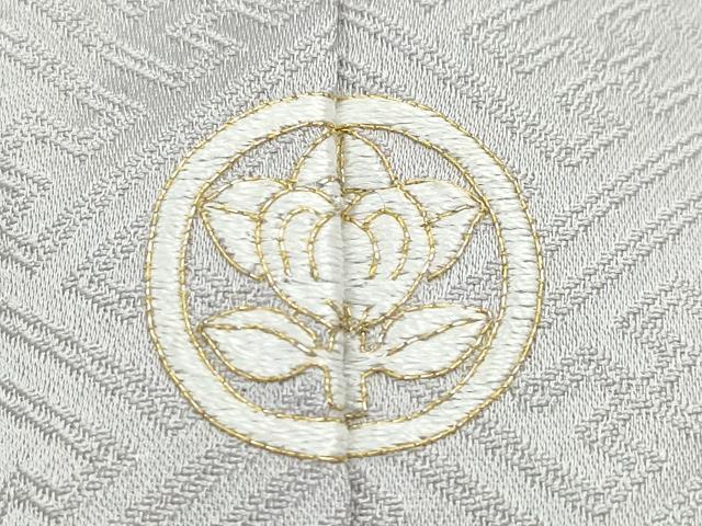 平和屋着物●創業460年・千總 訪問着 駒刺繍 貝合わせ宝尽くし草花文 金彩 伊勢丹扱い 正絹 逸品 CAAY2998vf