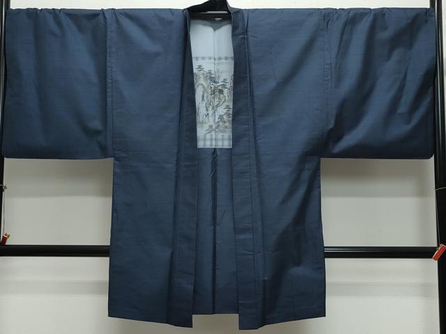 平和屋着物●男性　本場大島紬　アンサンブル　100亀甲　総詰め　正絹　逸品　CAAY3012vf