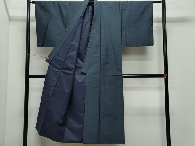 平和屋着物●男性　本場大島紬　アンサンブル　亀甲柄　正絹　逸品　CAAY3013vf