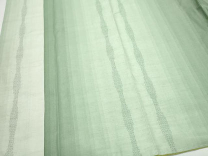 平和屋着物●結城紬 80亀甲 霞文 やまと誂製 証紙付き 正絹 逸品 CAAY3027vf